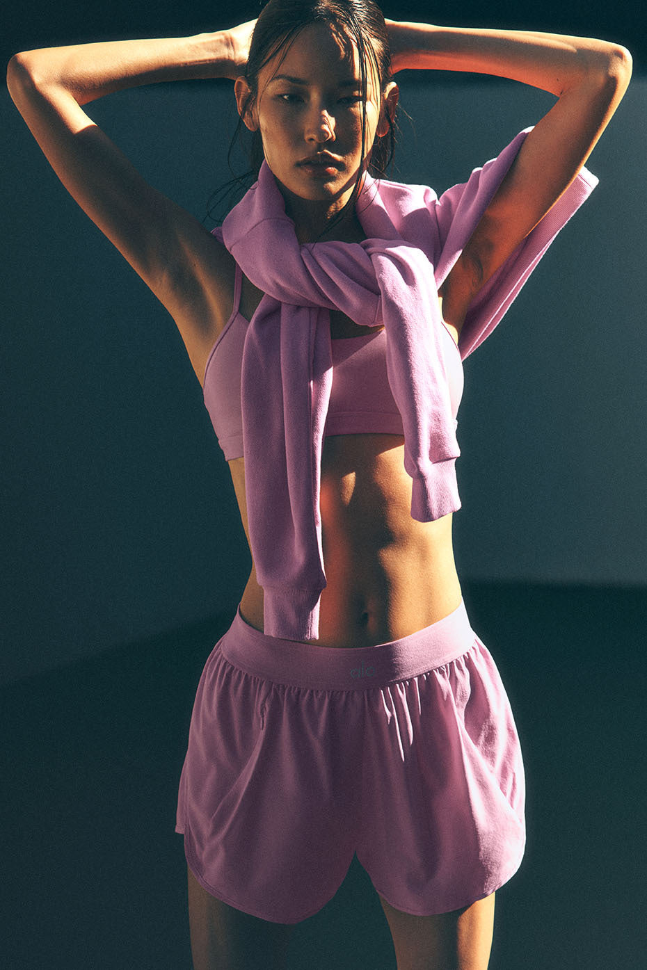 Match Point Short - Candy Heart Pink--0