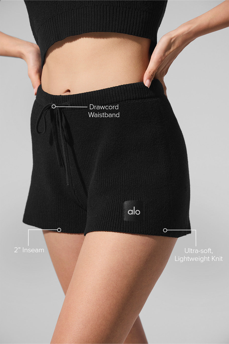 Supernatural Sweater Short - Black--1