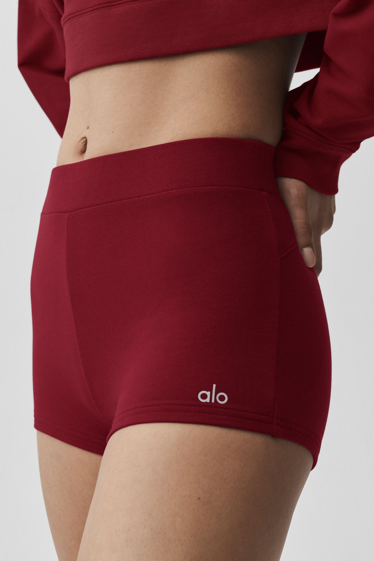 Sway My Way Micro Short - Summer Romance Red--3