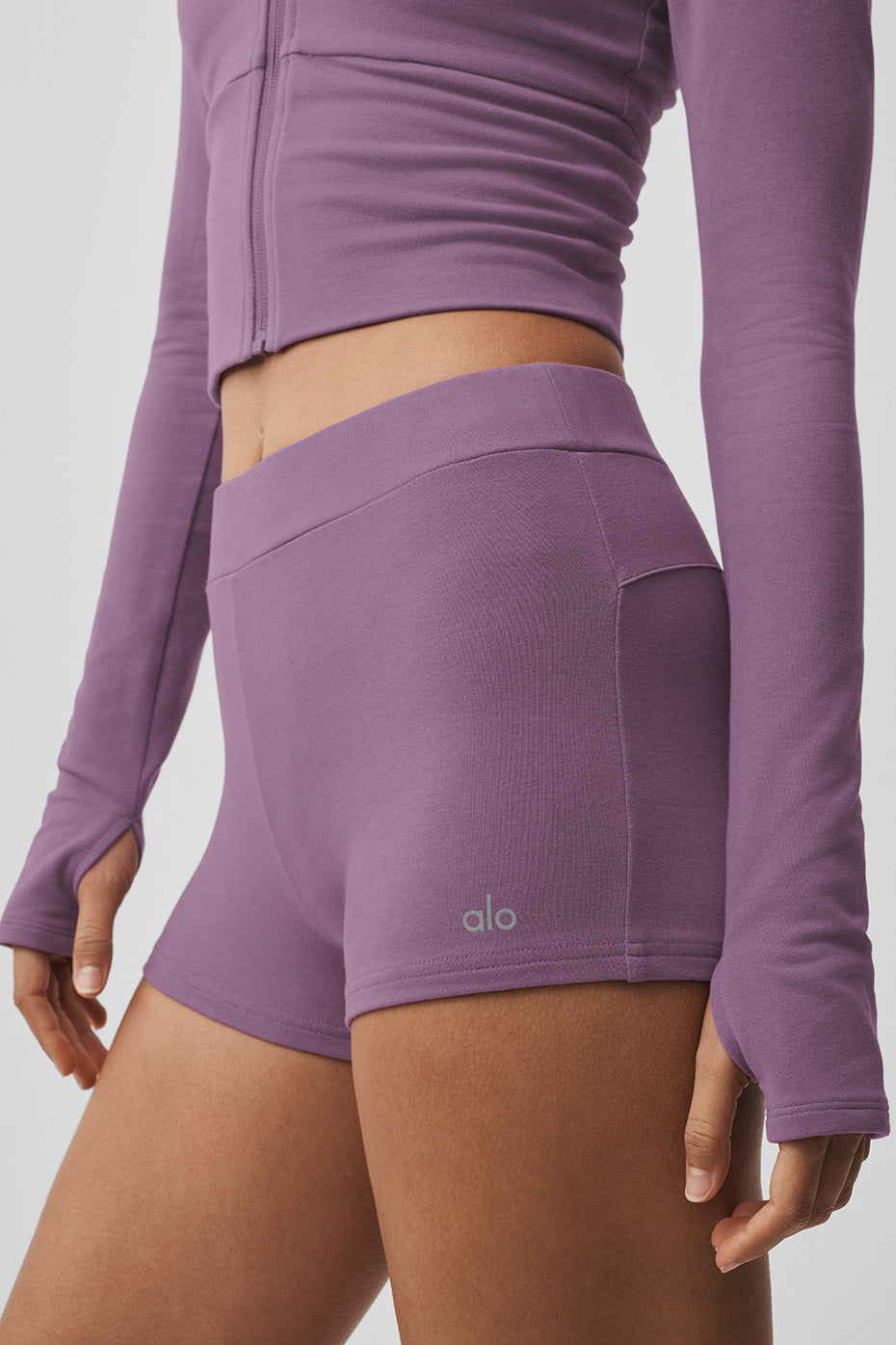 Sway My Way Micro Short - Plum Kiss--3