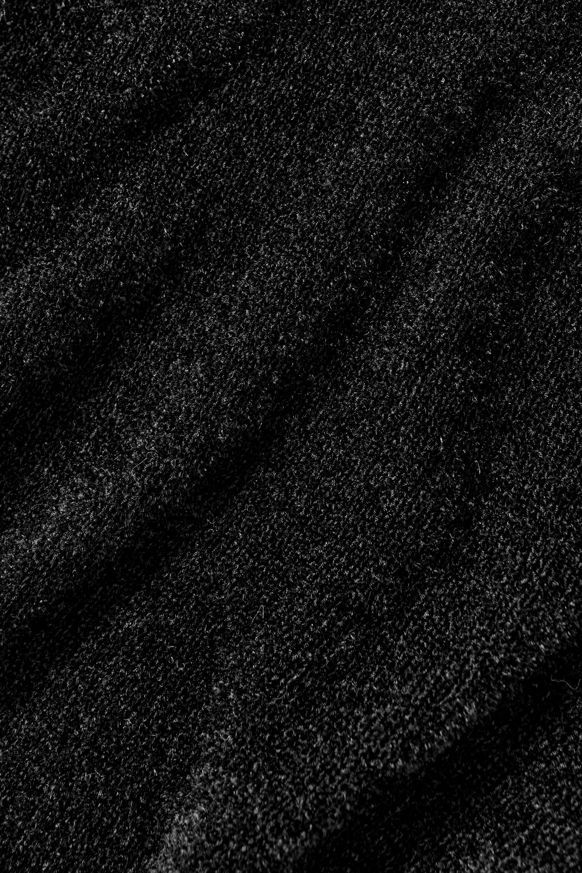 Micro Chenille Button Down Tank - Black--5