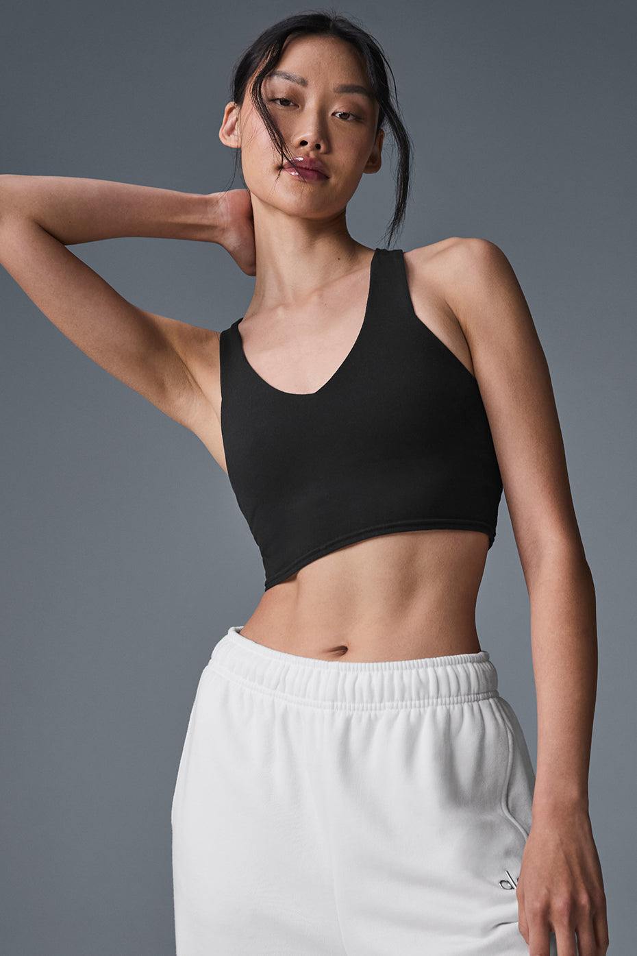Airbrush Real Bra Tank - Black--0