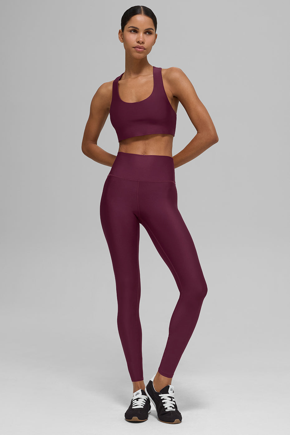 Airlift Advantage Racerback Bra - Burgundy--4