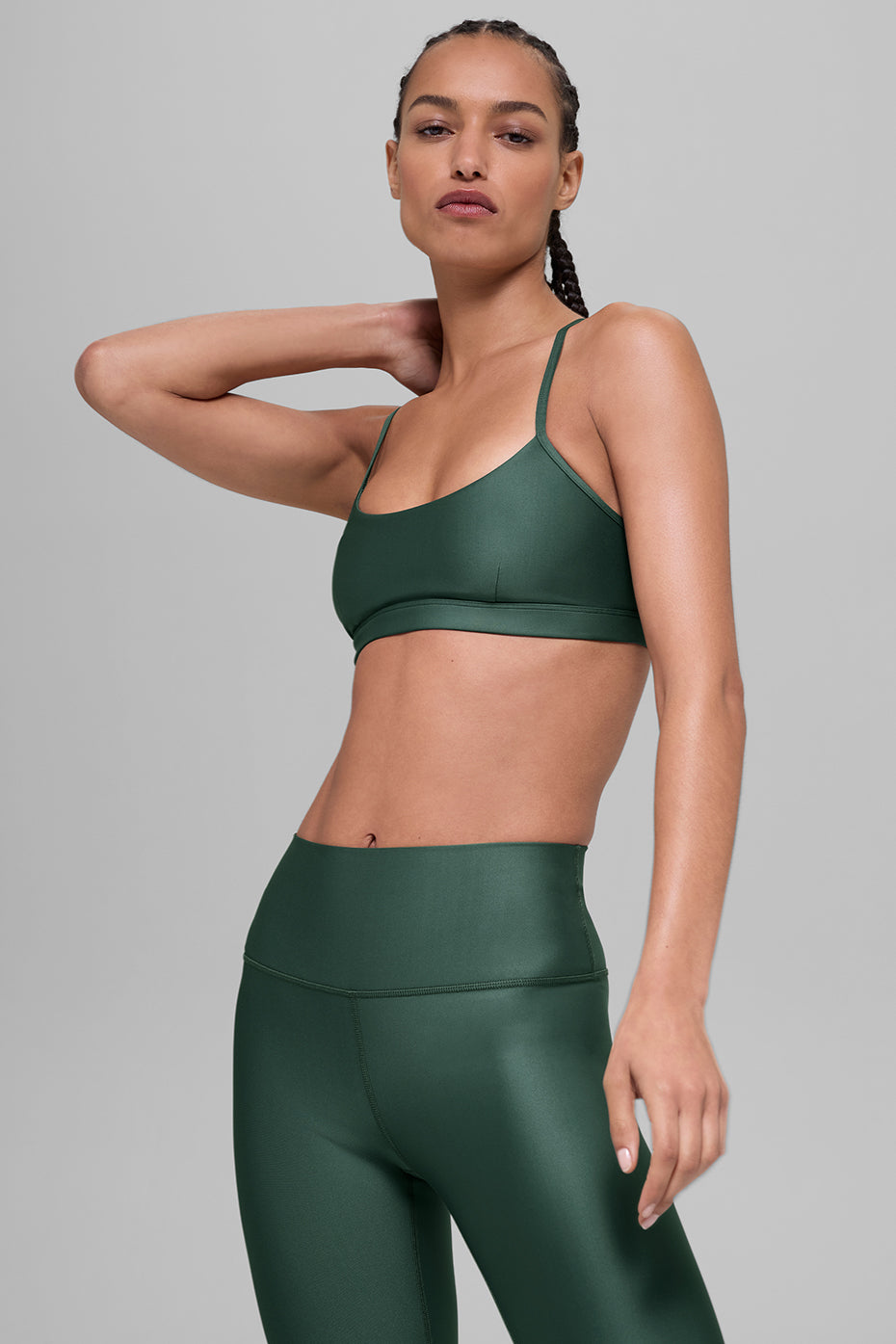 Airlift Intrigue Bra - Clover Green--1