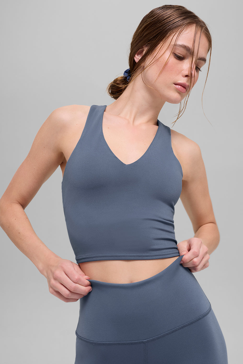 Airbrush Real Bra Tank - Bluestone--2