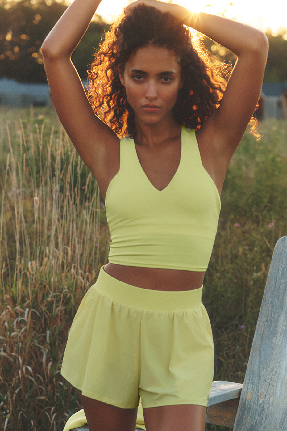 Airbrush Real Bra Tank - Sunshine--0