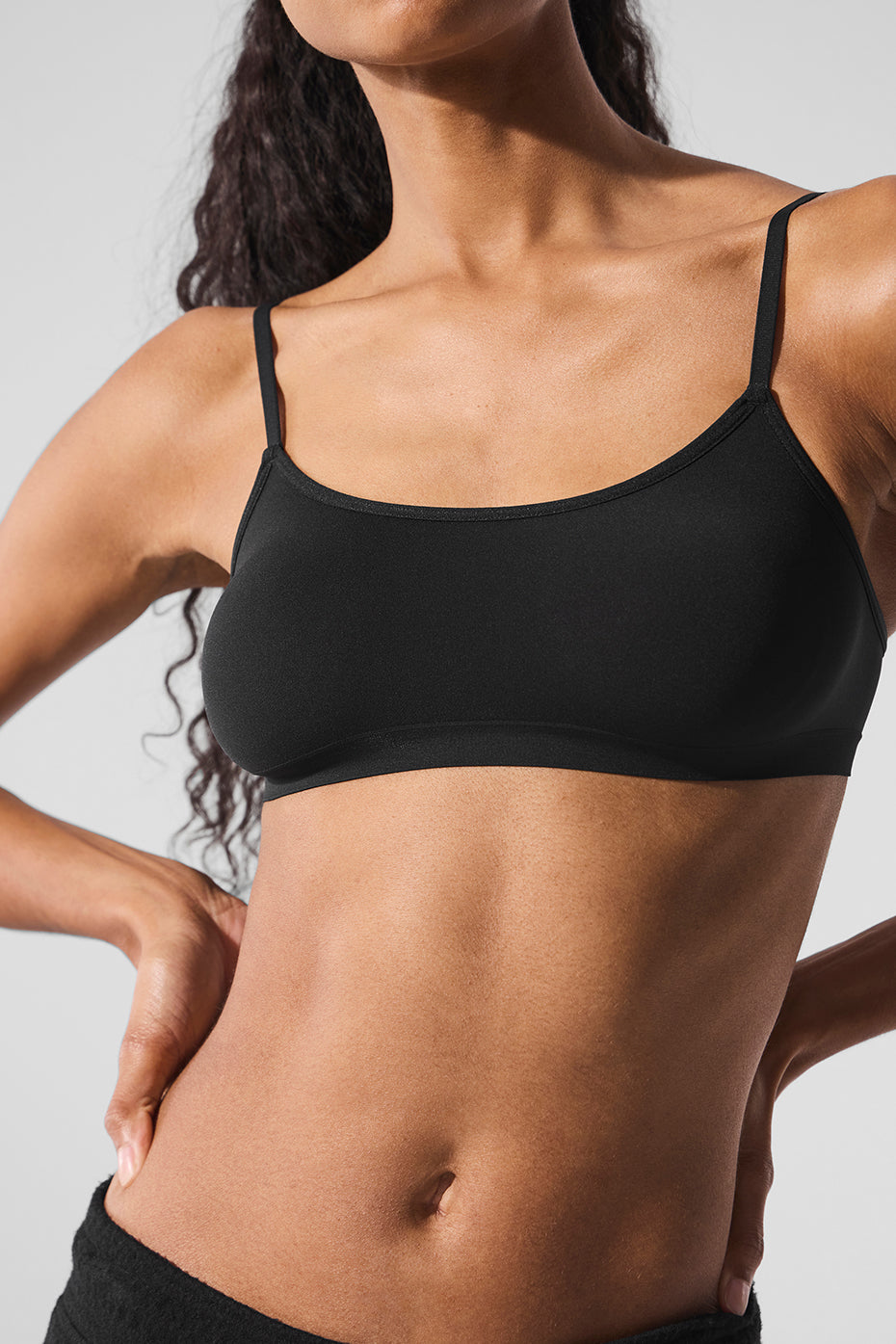 Sheer Glow Bra - Black--2