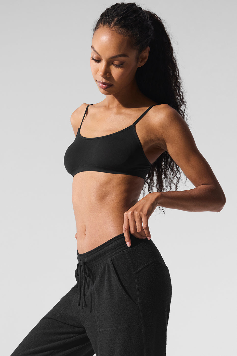 Sheer Glow Bra - Black--4