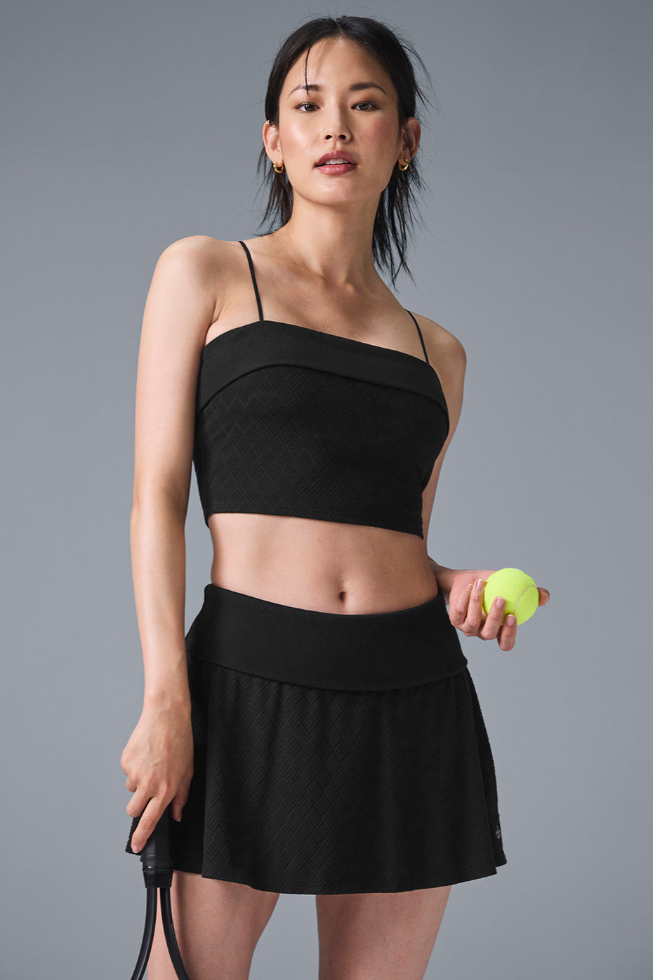 Doubles Only Bra Tank - Black--0