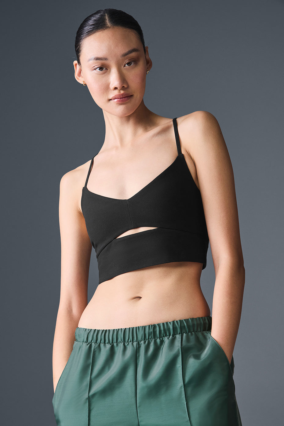 Alosoft Highlight Bra - Black--3