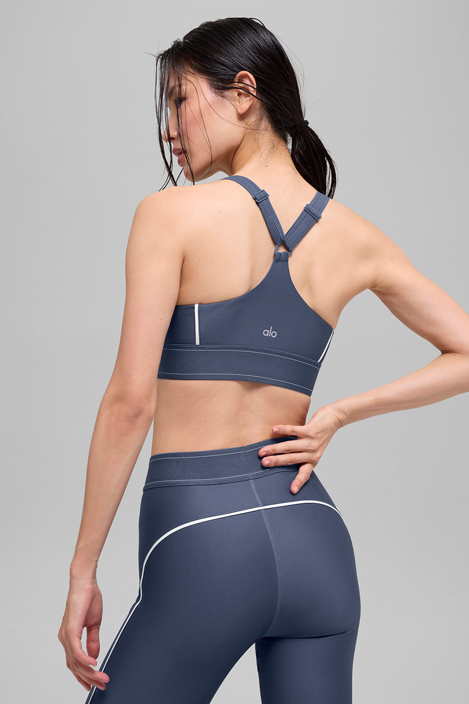 Airlift Suit Up Bra - Bluestone/White--2