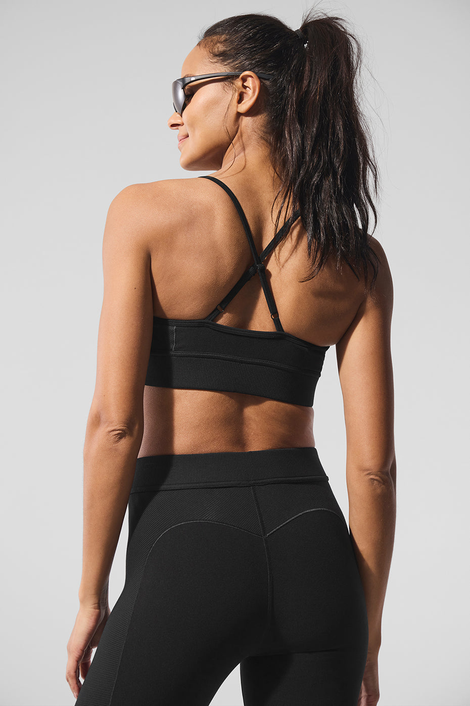 Alosoft Relay Bra - Black/White--2
