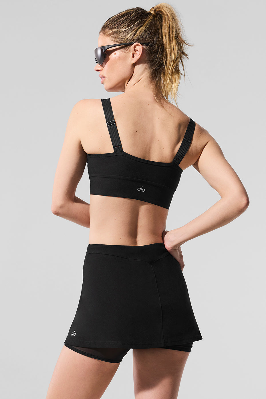 Alosoft Serve It Up Bra - Black--5