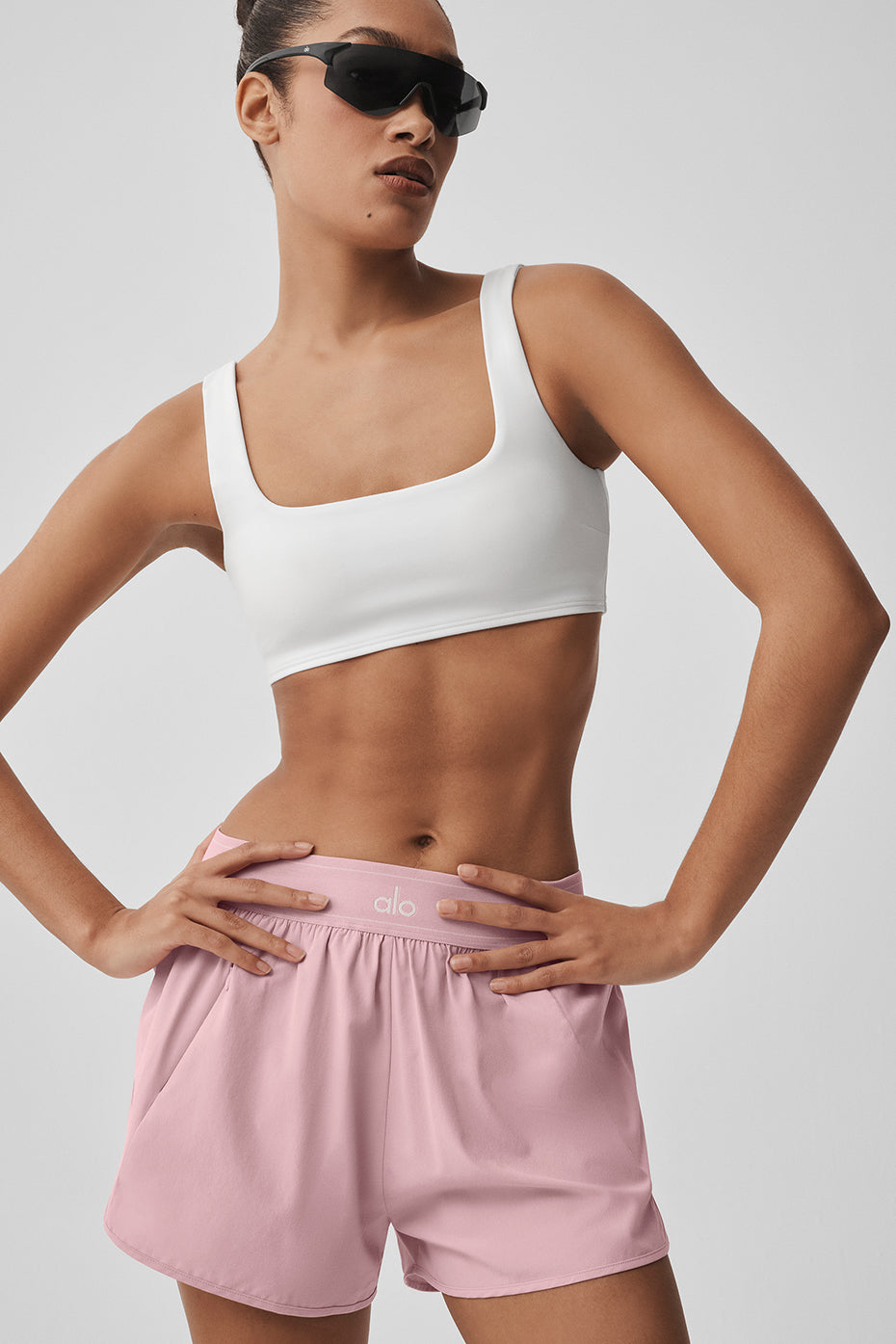 ALO Softsculpt Precision Bra - White--2