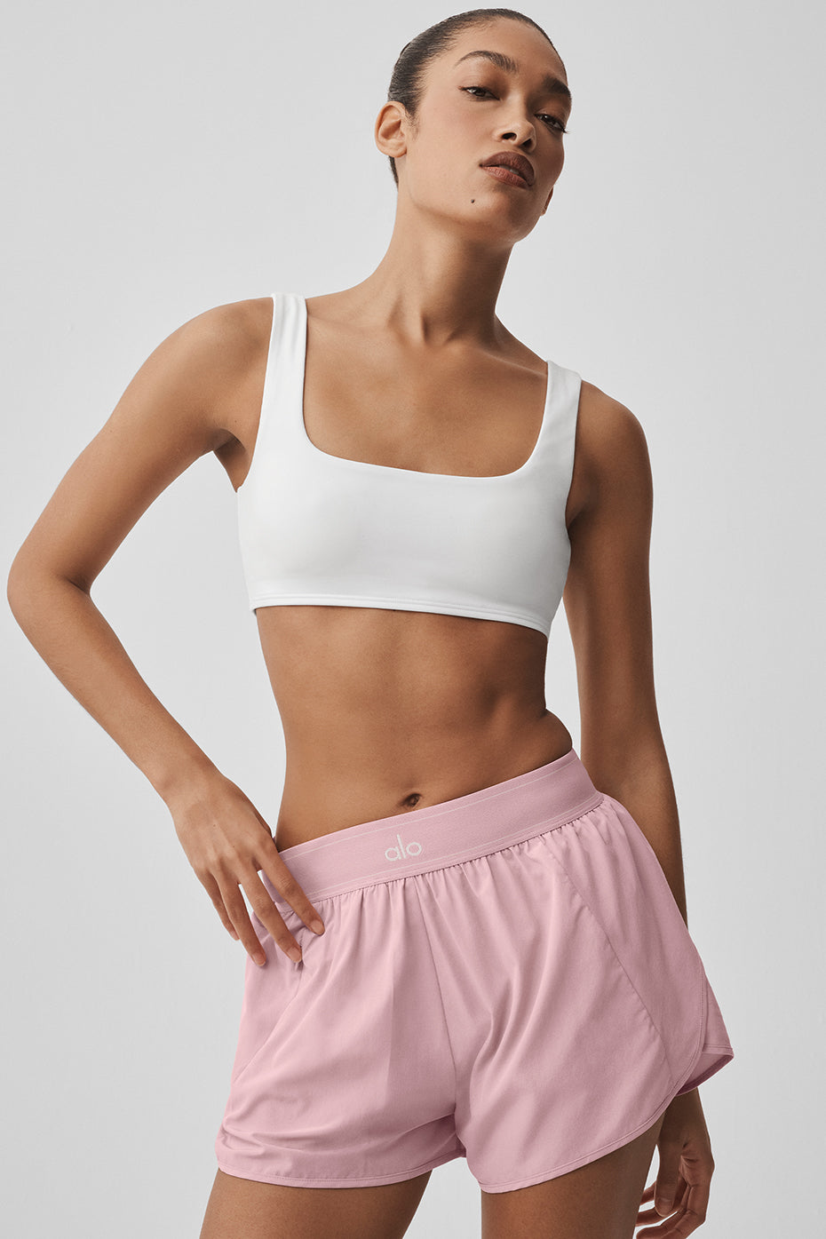 ALO Softsculpt Precision Bra - White--3