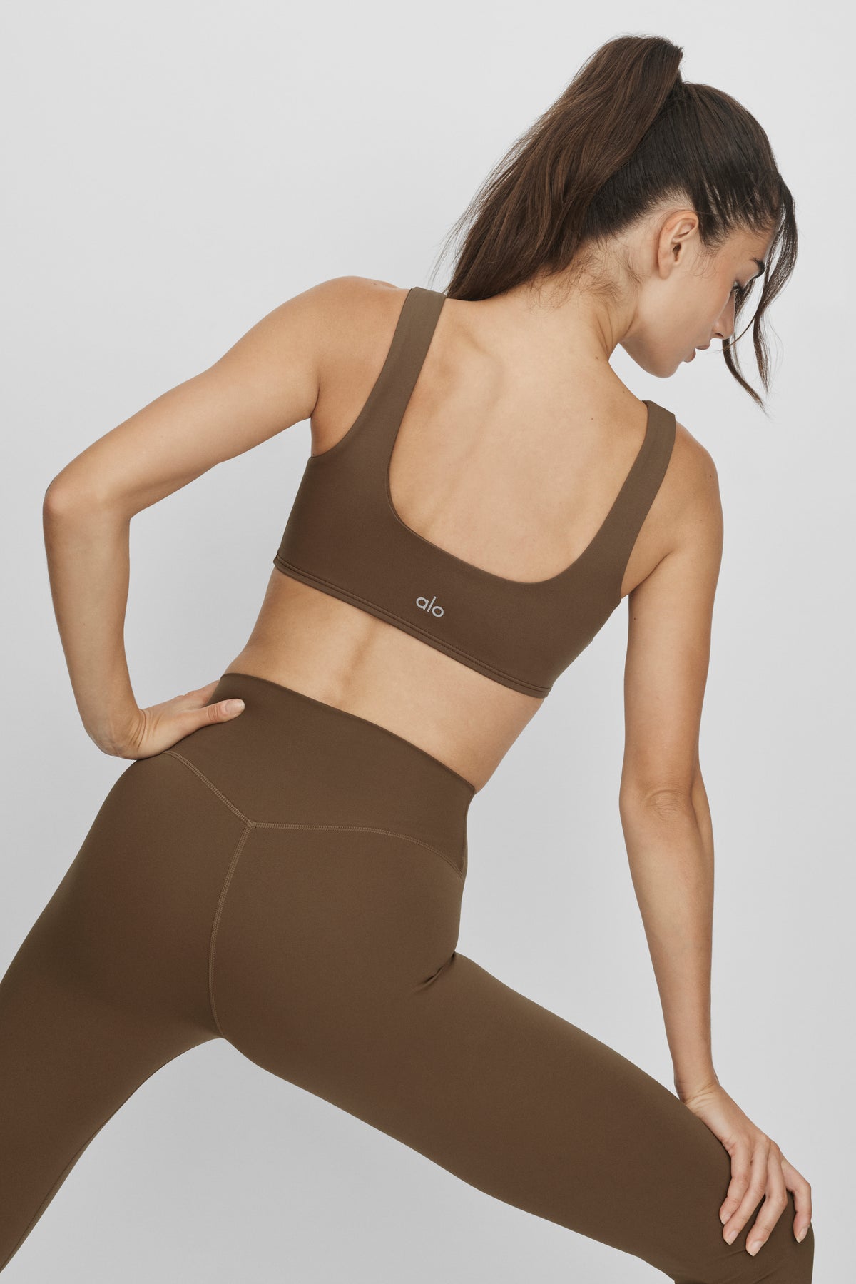ALO Softsculpt Precision Bra - Java Brown--1