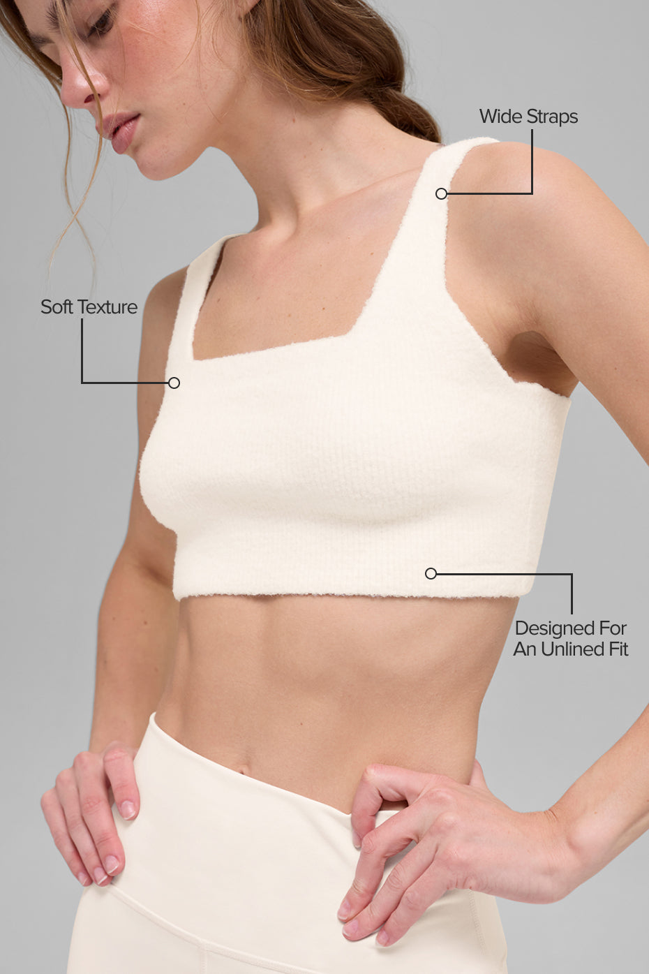 Snuggle Up Sweater Bra - Ivory--1