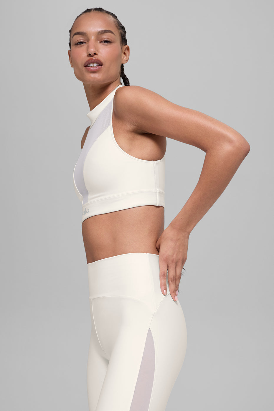 Airlift Mesh Infatuation Bra - Ivory--3