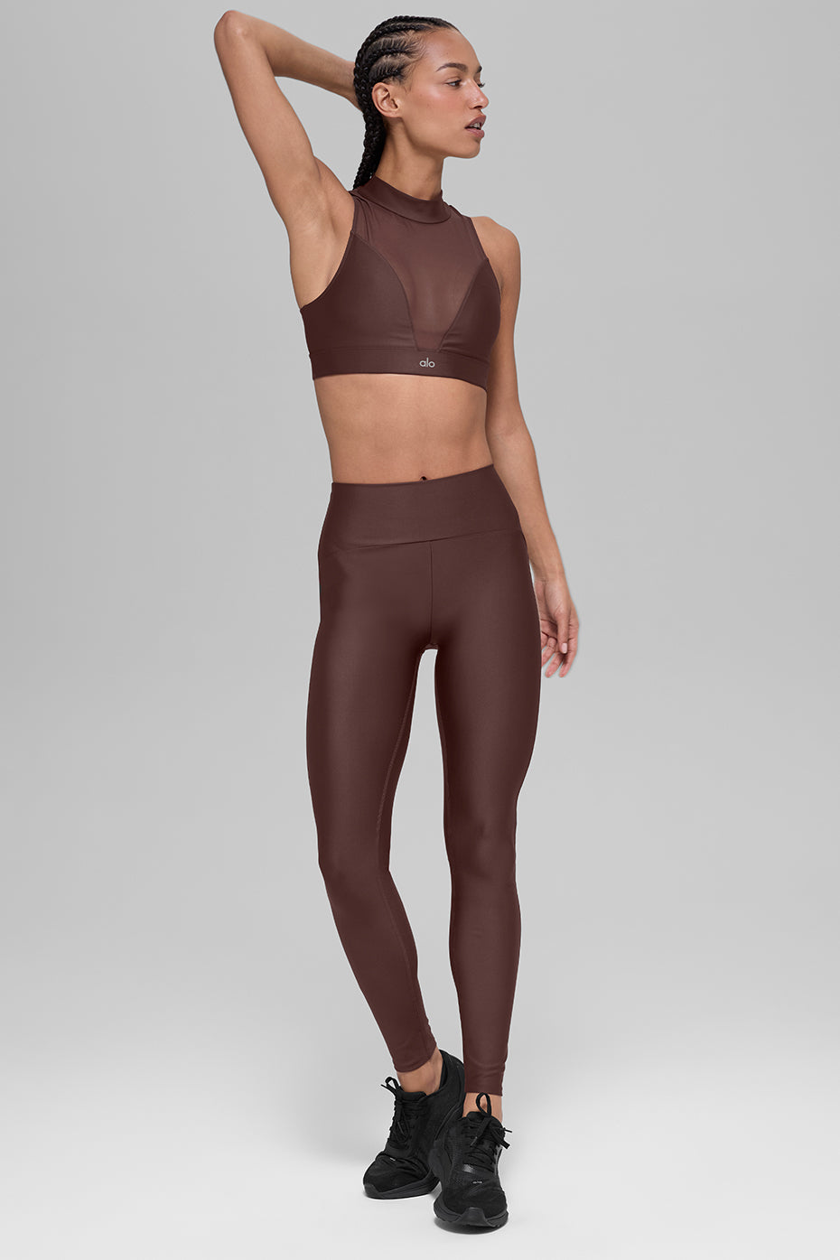 Airlift Mesh Infatuation Bra - Brownstone--3