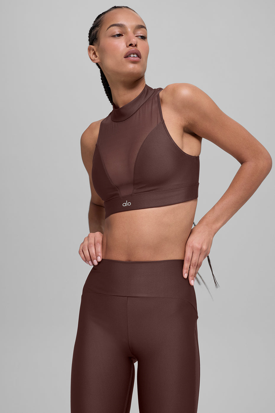 Airlift Mesh Infatuation Bra - Brownstone--2