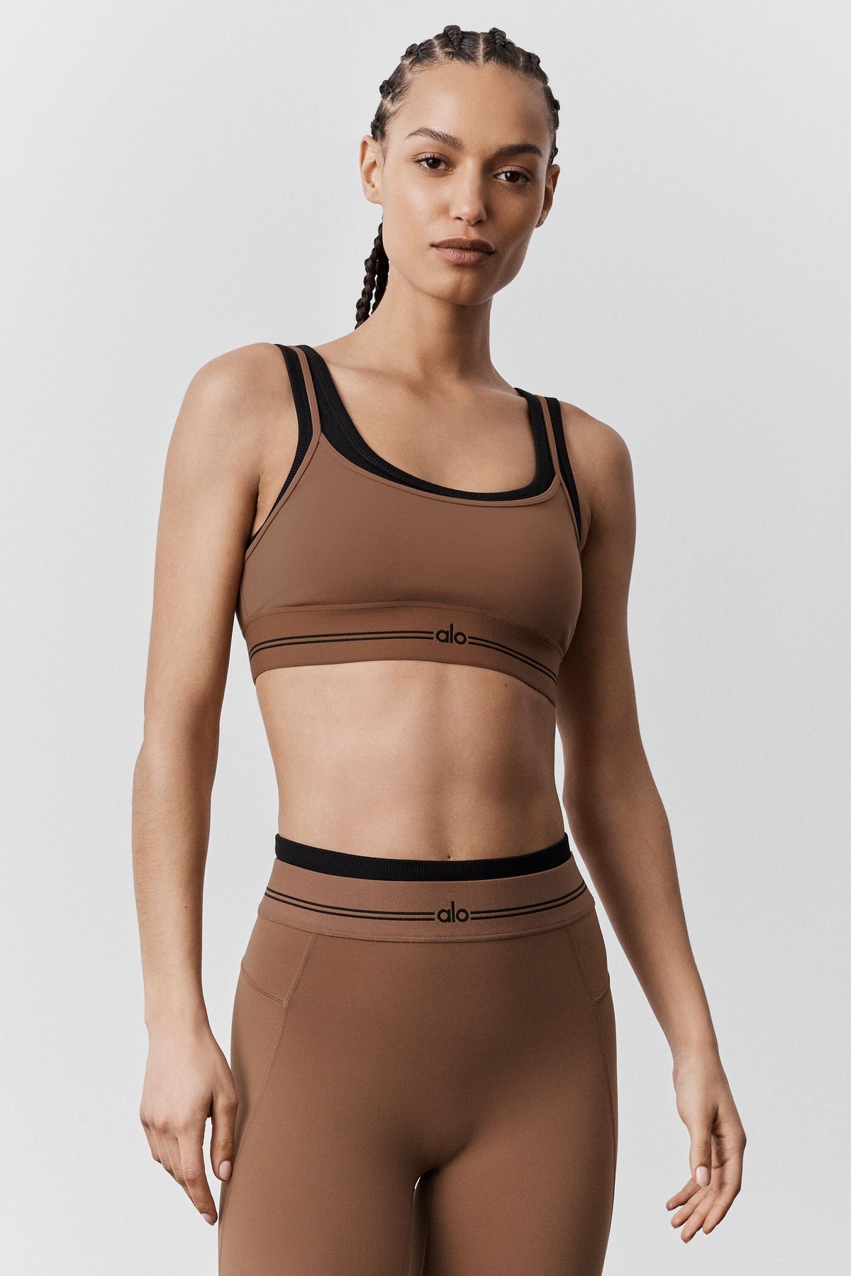 Airbrush Better Together Bra - Sun Kissed Brown/Black--2