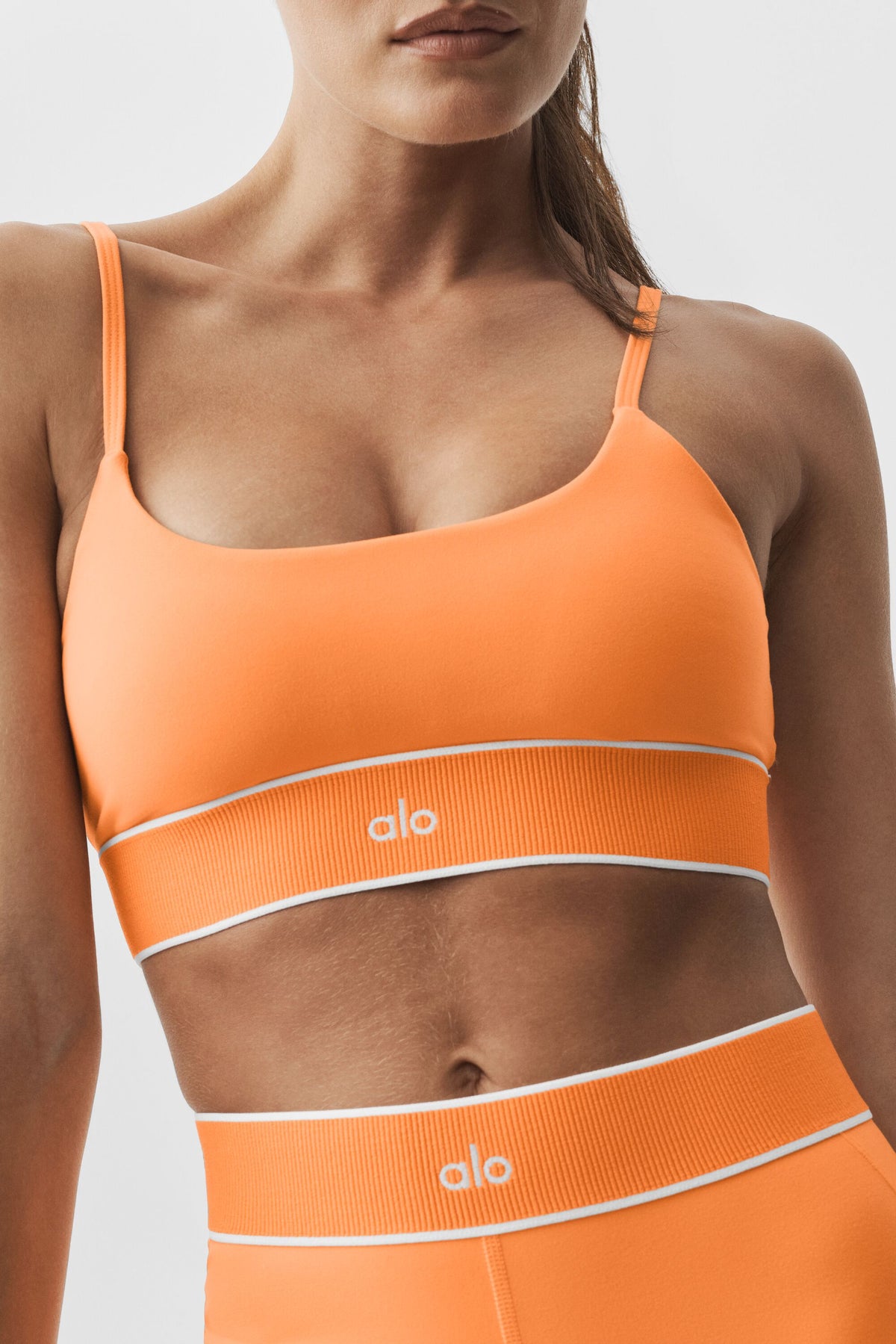 ALO Softsculpt Amp It Up Bra - Satsuma Breeze--3