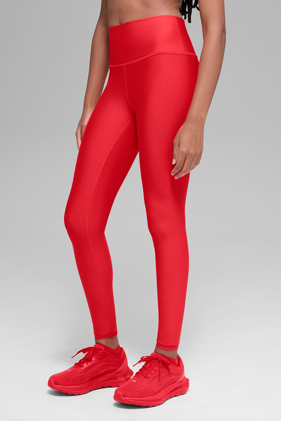 Airlift Winter Warm High-Waist Legging - Bright Red--0