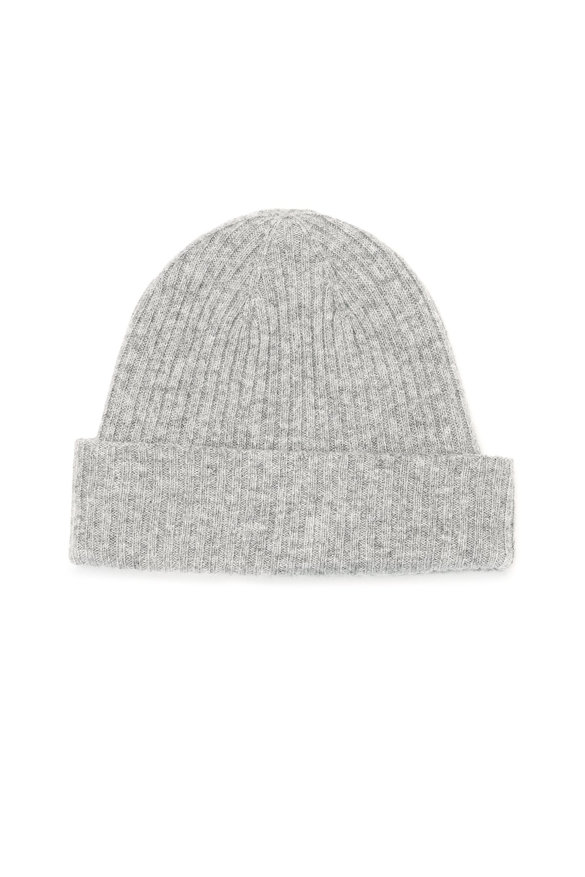 Cashmere Beanie - Dove Grey Heather--2