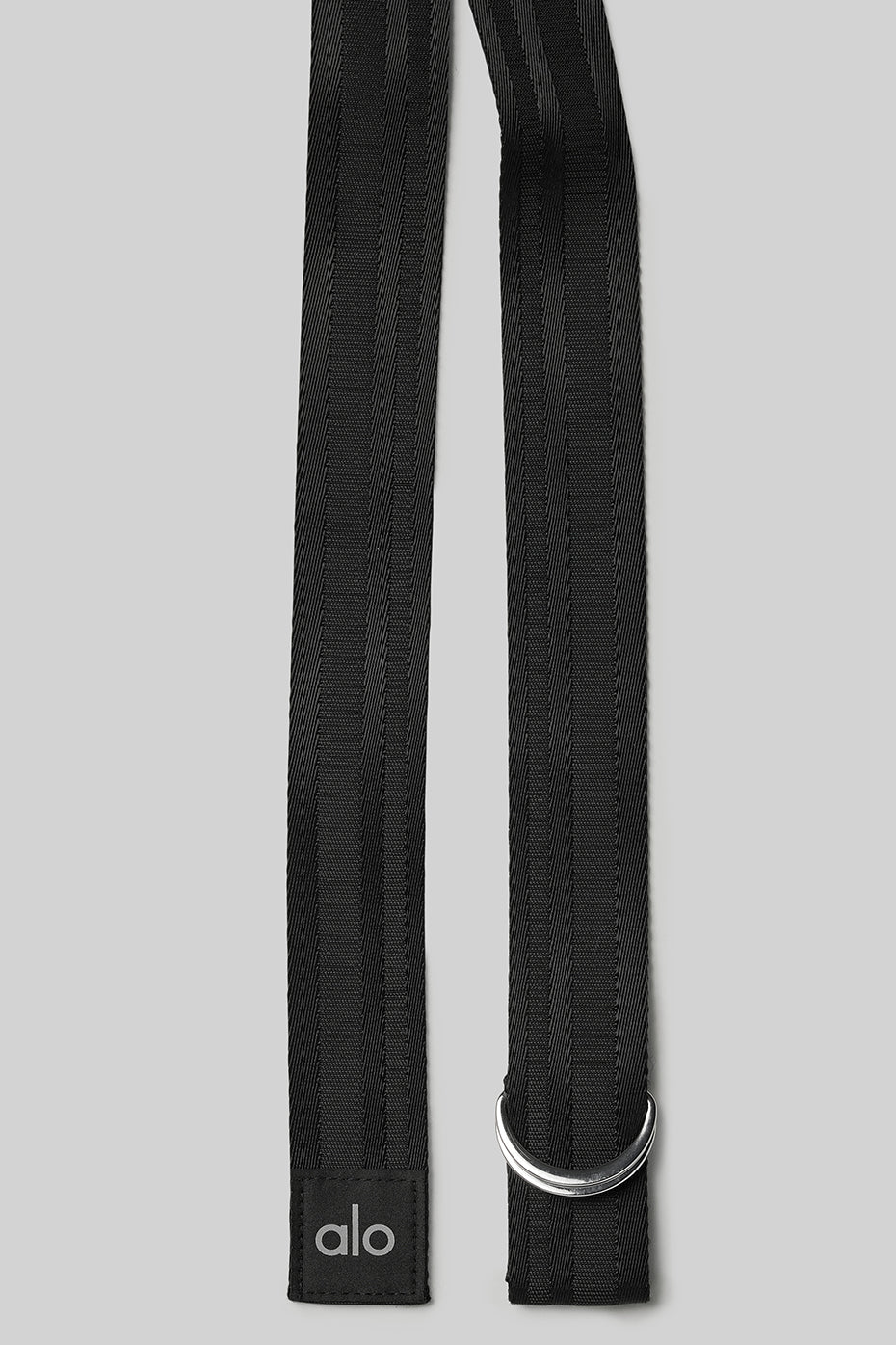 Extra Long Yoga Strap - Black--1