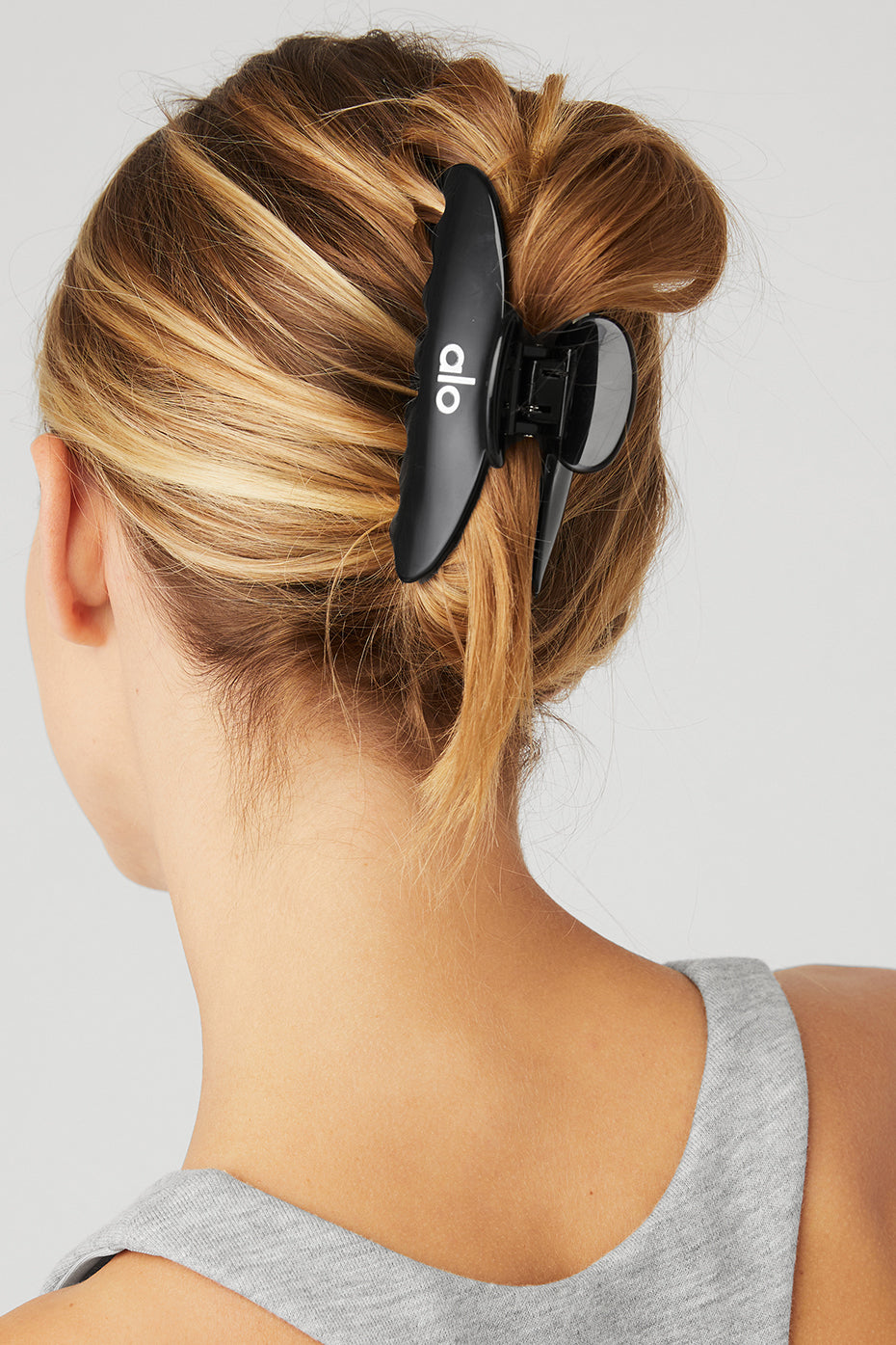 90's Claw Clip - Black--3