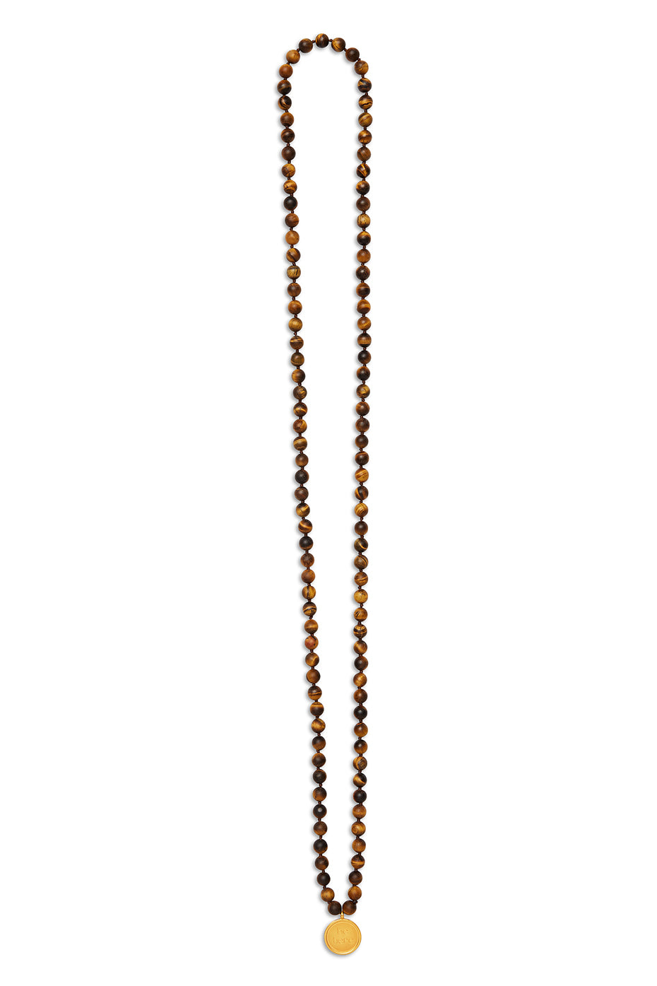 Tiger’s Eye Mala Necklace--2