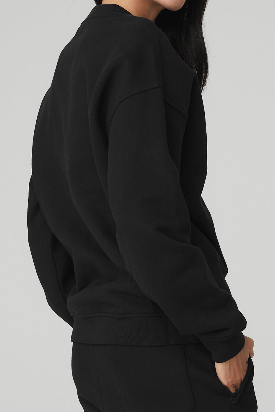 Renown Heavy Weight Crew Neck Pullover - Black--4
