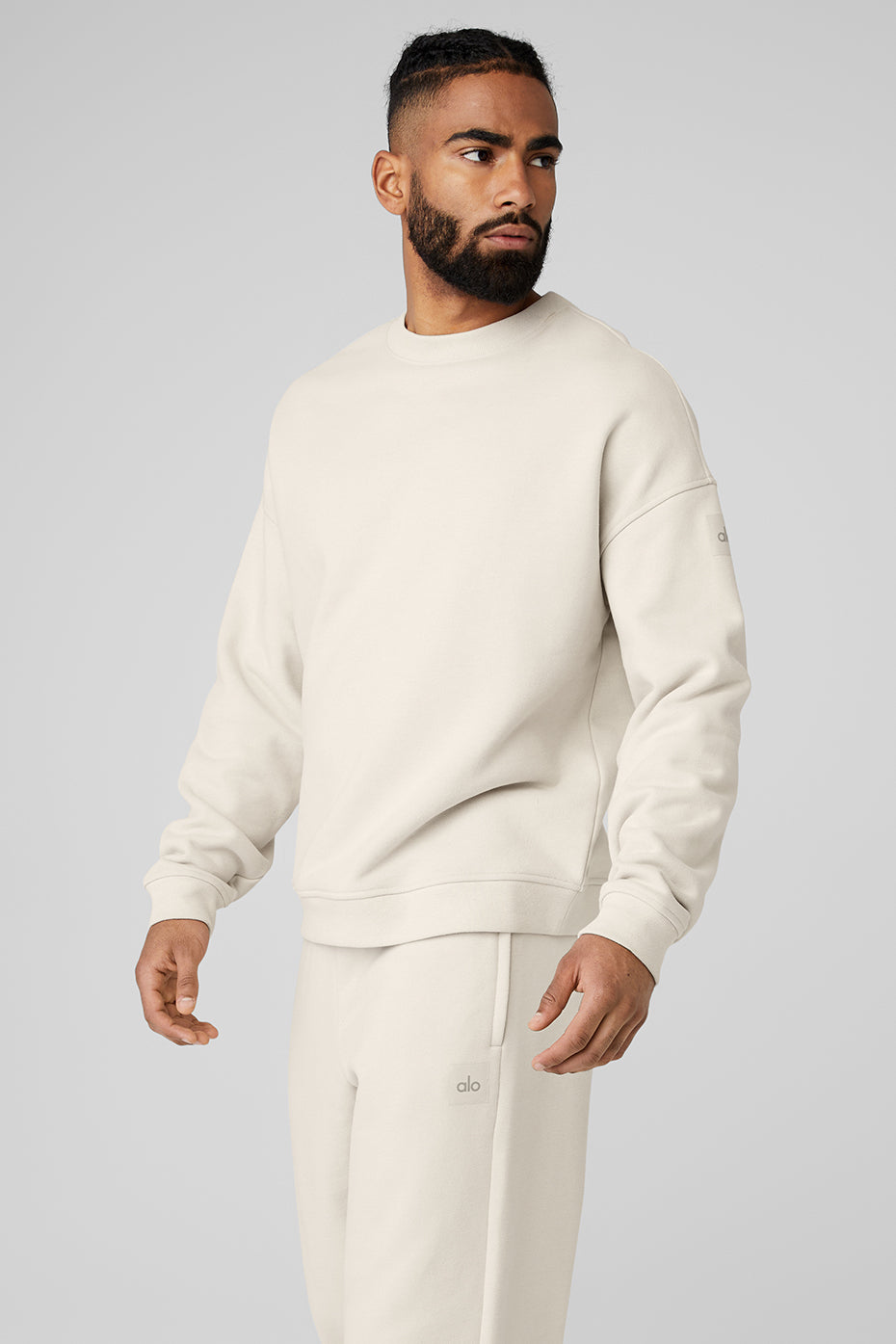 Renown Heavy Weight Crew Neck Pullover - Bone--2