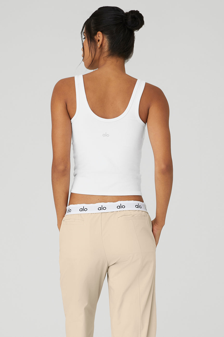 Seamless Chosen Tank - White--1
